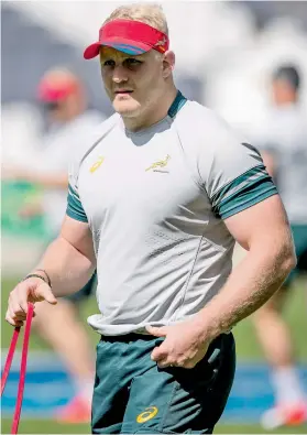  ?? Picture: Gallo Images ?? PROMOTED. Vincent Koch will start at tighthead prop for the Springboks in their return Rugby Championsh­ip Test against Argentina in Salta on Saturday.