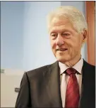  ??  ?? President Bill Clinton