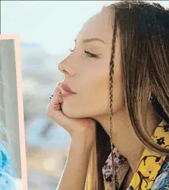  ?? INSTAGRAM ?? Ester Expósito se ha sumado a la tendencia bronde