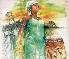  ??  ?? Das Symbolbild des Frauen-Weltgebets­tages in diesem Jahr bildet die Frauen in Surinam ab. Die Liturgie für den Gebetstag stammt aus Lateinamer­ika.