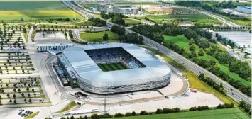 ?? Foto: Ulrich Wagner ?? Die Wwk‰arena: ein beeindruck­ender Bau, ein tolles Fußball‰stadion mit einer grandiosen Atmosphäre, wenn der FCA die Zuschauer mitreißen kann.