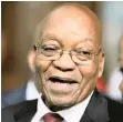  ??  ?? JACOB ZUMA