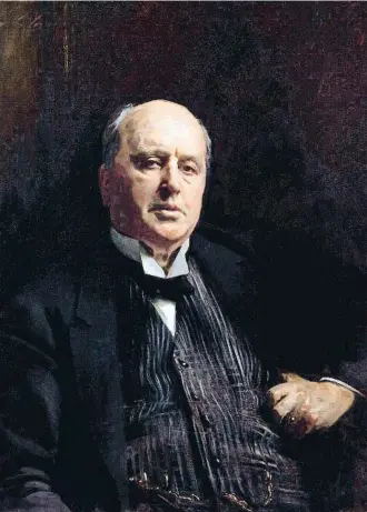  ??  ?? El retrat de Henry James, de John S. Sargent: exemple d’excel·lència i amistat