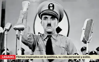  ?? ?? LEGADO.
Filmes inspirados en la política, su vida personal y exilio.