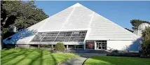  ?? JOHN HAWKINS/STUFF ?? The Southland Museum has faced issues over its governance, ownership of the exhibits and even ownership of the pyramid building itself, writes Sir Tim Shadbolt.