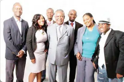 ??  ?? President Michael Sata with his Children