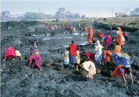  ??  ?? About 90 per cent of India's coal is found in tribal areas where more than 50 per cent of the population lives below the
poverty line