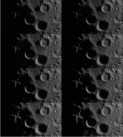  ?? ?? ▲
Pick a feature near the lunar terminator, such as the ‘Lunar X’, for a sequence of shadow shots