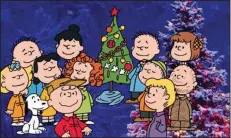  ??  ?? The gang from the 1965 special “A Charlie Brown Christmas” is now airing exclusivel­y on Apple TV +.