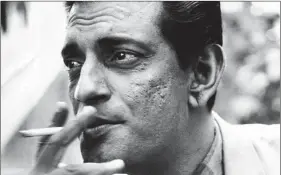  ??  ?? Satyajit Ray.