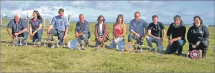  ??  ?? Livestock cup winners