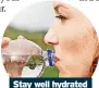  ?? ?? Stay well hydrated