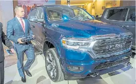  ??  ?? RAM 1500. Esta nueva generación fue declarada “Pickup del Año” en EE.UU. Su llegada al país está prevista, aunque sin fecha confirmada.