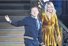  ?? AFP ?? Women’s Ballon d’Or winner Ada Hegerberg and DJ Martin Solveig.