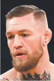  ?? UFC megastar Conor McGregor. ??