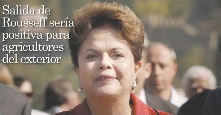  ?? Shuttersto­ck/ La República ?? Si pierde, Rousseff debe dejar su cargo temporalme­nte por 180 días y someterse a juicio en el Senado.