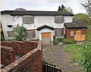  ?? ?? ● The former Three Arrows pub on Moss Hall Road, Heywood