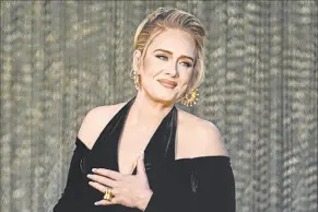  ?? Gareth Cattermole Getty Images ?? Pop superstar Adele has reschedule­d her postponed “Weekends With Adele” dates at the Colosseum at Caesars Palace.