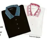  ?? Fotos Divulgação ?? Conjunto de camisas femininas da Polo sai de R$ 139,98 por R$ 99,99 no outlet