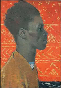  ?? ?? Jamaican Man in Profile (Henry Thomas): “proto-Pop Art”