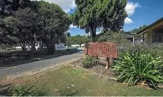  ?? WARWICK SMITH/STUFF ?? The site of the former Hillcrest Primary School in Pah¯ıatua will have 30 homes built on it over the next decade.