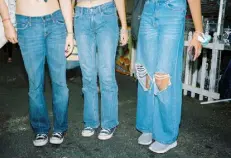  ?? ?? Despite lofty pronouncem­ents about sweatpants overtaking “hard pants,” the worldwide denim market is only getting bigger.