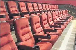  ?? ANNE DUNLAP/ORLANDO SENTINEL ?? Auditorium size plays a big role in how expensive a private theater screening might be.