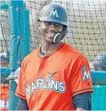  ?? CHARLES TRAINOR JR./TNS ?? Lewis Brinson hit an impressive homer during spring training, but he wants to be known as an “all-around guy, not just an all-or-nothing guy.”