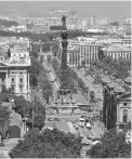  ?? Foto: dpa ?? Blick auf Barcelona.