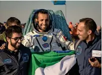  ??  ?? AN EMOTIONAL JOURNEY: The Reach for the Stars series narrates the personal story of Emirati astronaut Hazzaa AlMansoori.