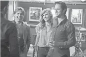  ?? MARK LEVINE, ABC ?? Scott Reeves, left, Connie Britton and Charles Esten on the set of Nashville. Britton has left the show, which has been renewed for a sixth season.