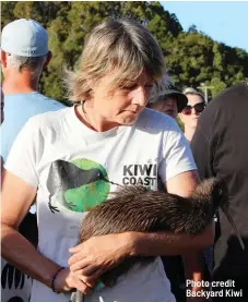  ?? Photo credit Backyard Kiwi ?? “When we work in partnershi­p with people, on a landscape scale, the benefits for biodiversi­ty are inspiring.”