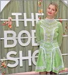  ?? ?? GREEN: Pixie Geldof at an event for The Body Shop, which could be sold