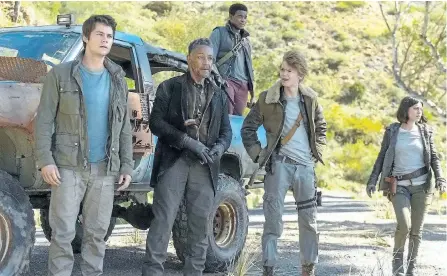  ?? COURTESY PHOTO ?? A scene from Maze Runner: The Death Cure.