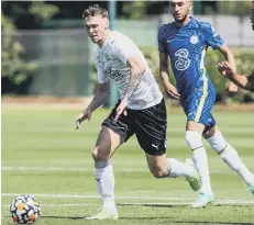  ??  ?? Jack Taylor playing for Posh against Chelsea.