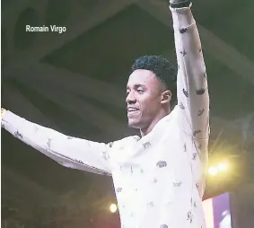  ??  ?? Romain Virgo