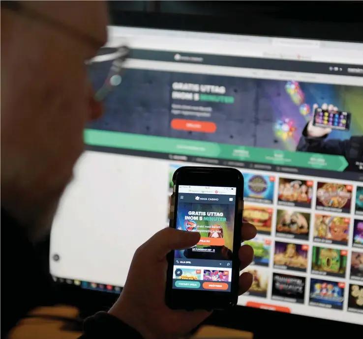  ??  ?? Aktien rasade sedan Ninja Casino stoppats. Nu överklagas beslutat.