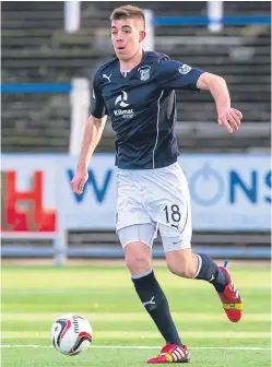  ?? Picture: SNS Group. ?? Declan Gallagher in action for Dundee.
