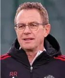  ?? GETTY IMAGES ?? Blame game: Rangnick on his club’s transfer failure