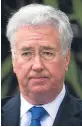  ??  ?? Sir Michael Fallon.