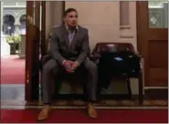  ?? AP FILE ?? In this March 3, 2015, file photo, Dennis Bermudez waits to visit Assembly Speaker Carl Heastie at the Capitol in Albany, N.Y. to lobby on behalf of making pro MMA fights legal. In 2016, the state voted to legalize the sport.