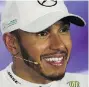  ??  ?? Lewis Hamilton