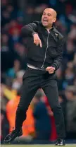  ?? GETTY ?? Josep Guardiola, 46 anni, tecnico del Man. City