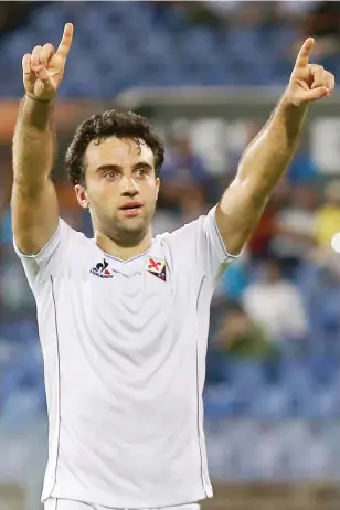  ?? AP ?? Giuseppe Rossi, 28 anni, due gol in campo internazio­nale e finora nessuno in serie A durante questa stagione