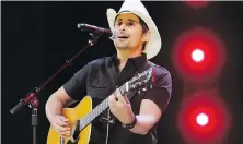  ?? STEVE LUNDY, DAILY HERALD VIA AP ?? Brad Paisley says years of hosting the Country Music Awards and writing songs with humorous lyrics have prepared him to host his first comedy special, the Brad Paisley Comedy Rodeo, which will première tonight on Netflix.