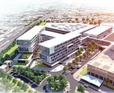  ?? Courtesy: DHA ?? The six-storey building will be spread across 17,800 square metres, and include 142 speciality clinics — three times the current 48 clinics.