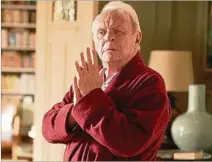  ??  ?? MAESTRO. Anthony Hopkins sabe cómo lucirse en “El Padre”