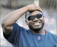  ?? BILL KOSTROUN — THE ASSOCIATED PRESS ?? David Ortiz, a 10-time All-Star with the Red Sox, is the fourth player born in the Dominican Republic to join the Baseball Hall of Fame.