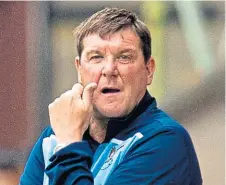  ??  ?? St Johnstone manager Tommy Wright.