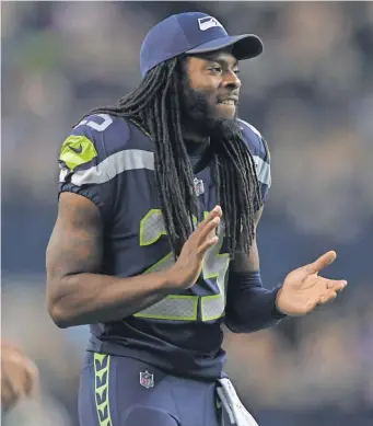  ?? KIRBY LEE, USA TODAY SPORTS ?? “Players are becoming more cognizant for what needs to be done, the power they have,” Seahawks cornerback Richard Sherman says.